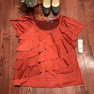 ELEMENTZ Ruffle Top